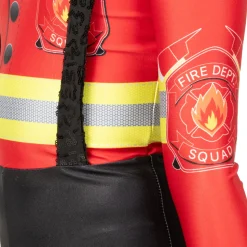 Youth Firefighter Long Sleeve Biketard