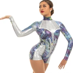 Youth Galaxy Princess Biketard