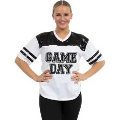 Youth Game Day Sequin Jersey TShirt