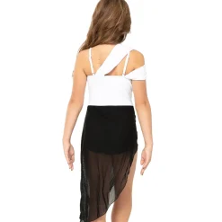 Youth I'm Falling in Love Gathered Mesh Lyrical Dress