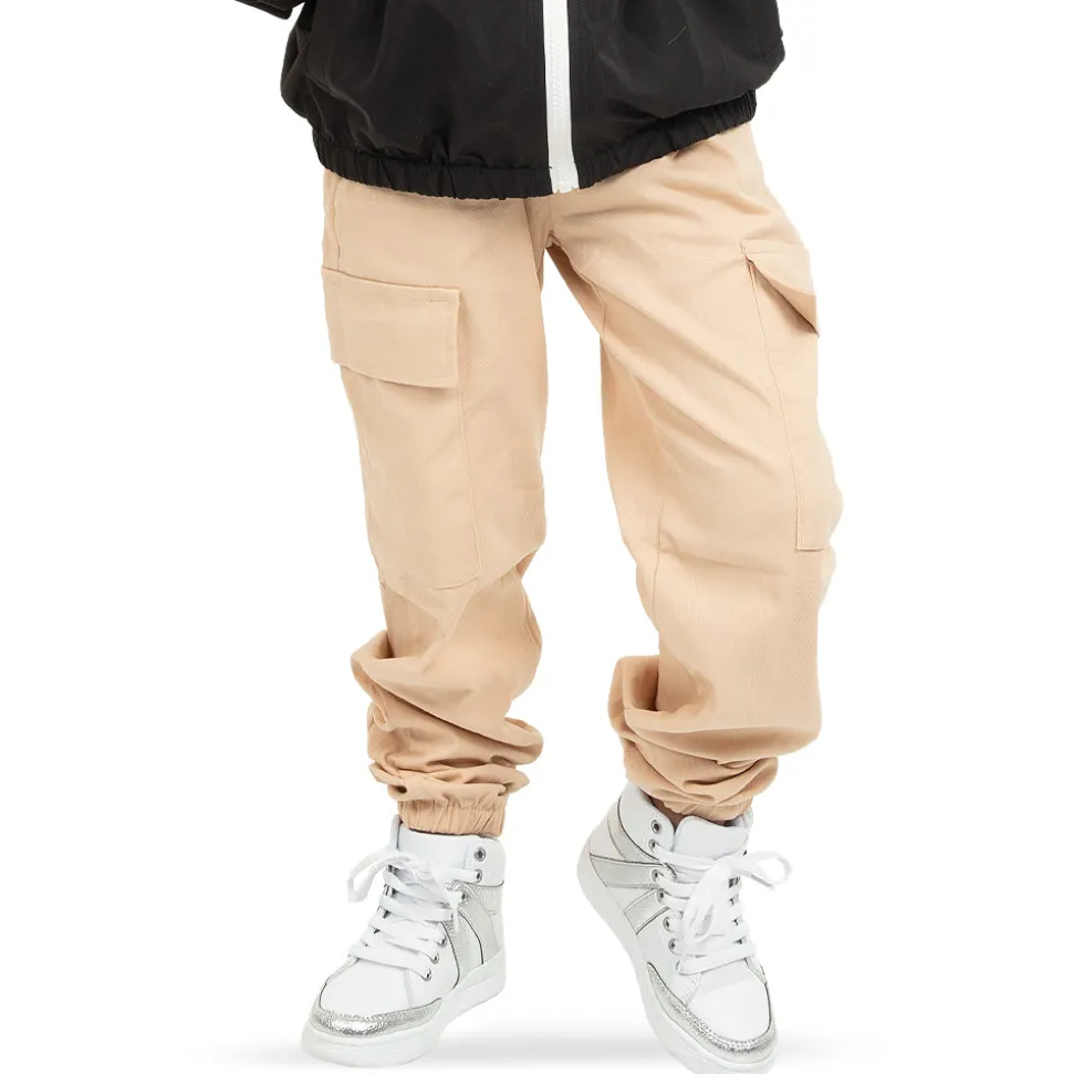 Youth Khaki Cargo Pant