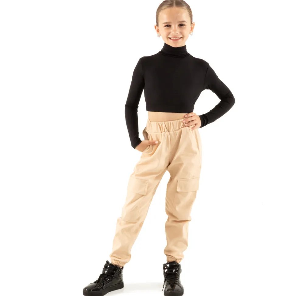 Youth Khaki Cargo Pant