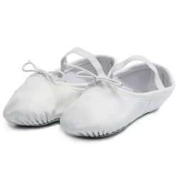 Youth Leather Ballet Shoe