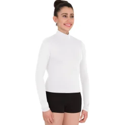 Youth Long Sleeve High Neck Pullover