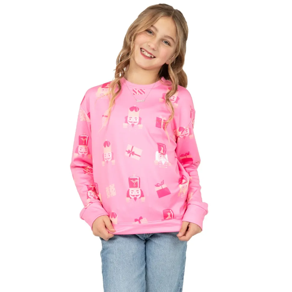 Youth Nutcracker Crewneck Fleece