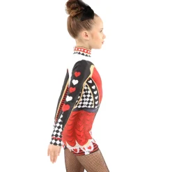 Youth Queen of Hearts Biketard