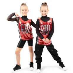 Youth Sequin Basketball Jersey