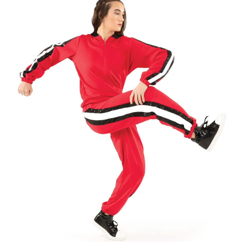 Youth Sequin Stripe Joggers