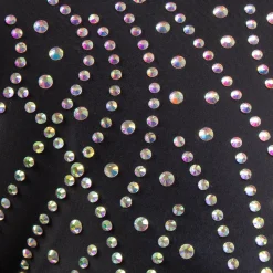 Youth Shine On Rhinestone Long Sleeve Biketard