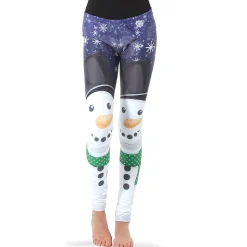 Youth Snowman Leggings